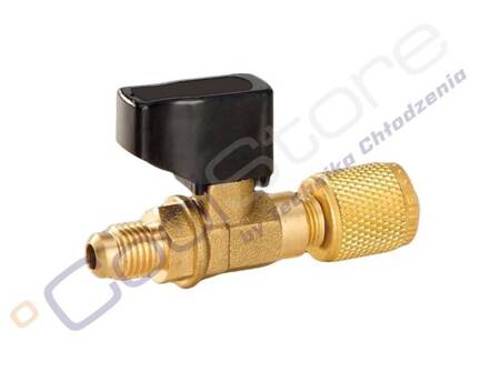 Ball valve for hose CV07 VALUE  (1/4”m x 1/4”f)