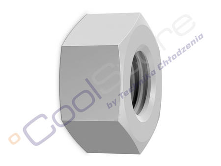 Niczuk hexagonal nut M8, 50 psc