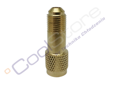 Brass adapter VALUE V07 (1/4"m x 5/16"f)