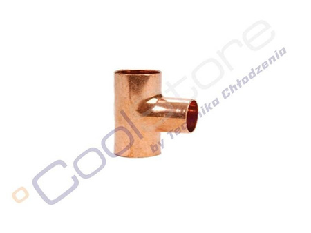 Copper Tee Connection 1/4"