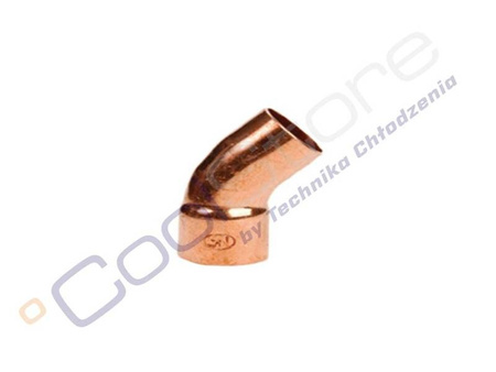 Copper Connection 18 [mm] 45° nipple