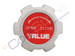 Red aluminum knob for VMG Value manometer gauge