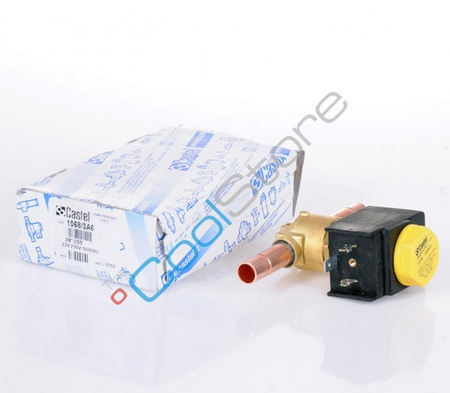 Solenoid Valve Castel 1068/3 Solder (Ø3/8")