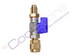 Ball valve REFCO CA-1/4”SAE-B (1/4" x 1/4")