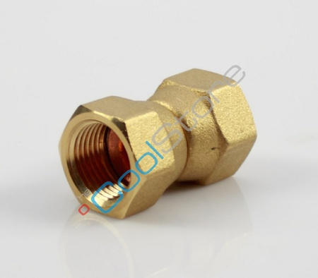 Swivel nut connector 1/4" SAE 