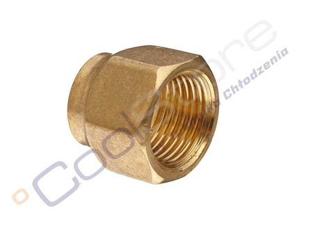 Flare nut brass 3/4 " SAE