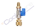 Ball valve REFCO CA-1/2"-20UNF-B (5/16" x 5/16")