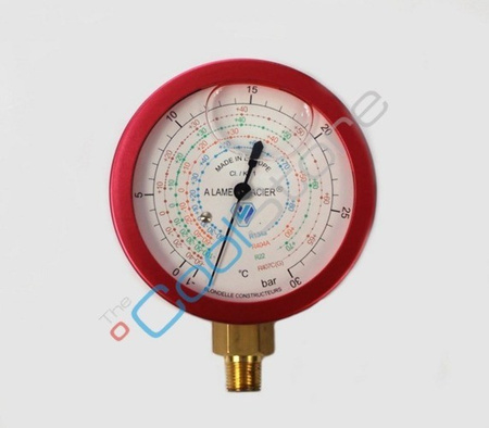 Manometr wysokiego ciśnienia glicerynowy R22, R134, R404, R407