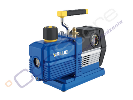 Dual-stage vacuum pump with built-in analogue vacuum gauge Value NAVTEK VRP-8DV 226 l/min