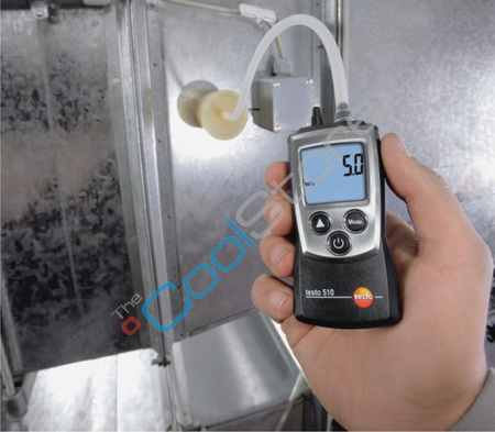 Differential pressure measuring instrument-testo 510 set