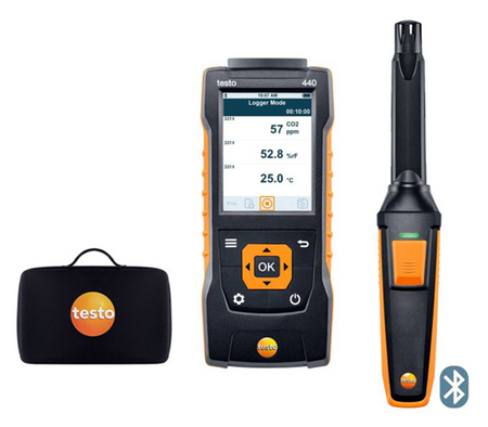 Testo 440 CO₂ Kit with Bluetooth