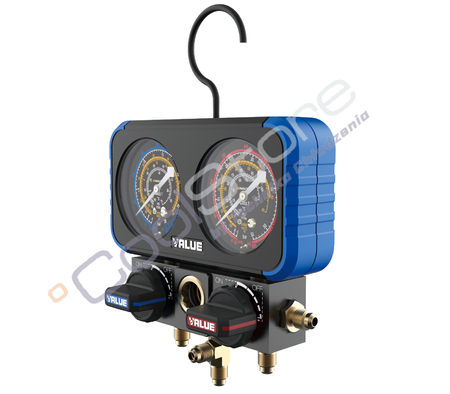 Dual analogue gauges set Value VRM2-B-0501