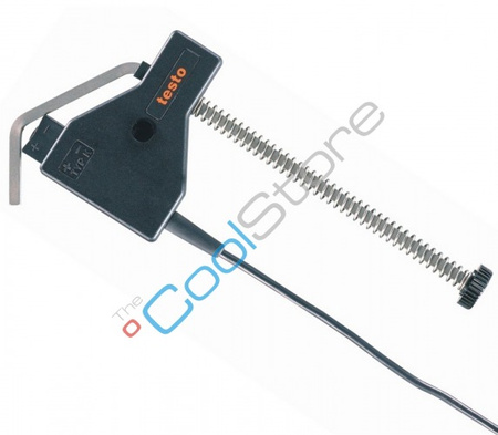 Temperature probe with clamping bracket (TC Type K)