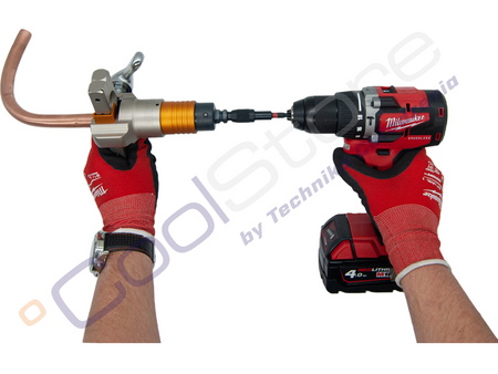 Flaring tool drill-powered VALUE NAVTEK VFT-808E-MI